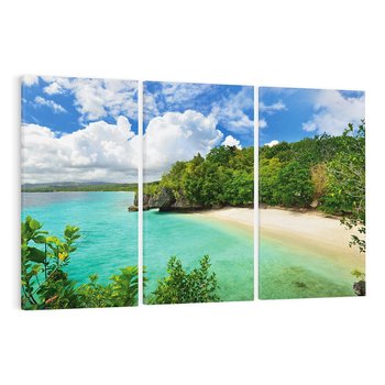 Obraz na płótnie 120x80 - Tropikalna wyspa na Filipinach - Filipiny, tropikalna