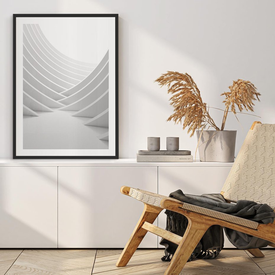 Plakat bez ramy 30x40 - Nowoczesna Ekspresja - abstrakcja, 3D