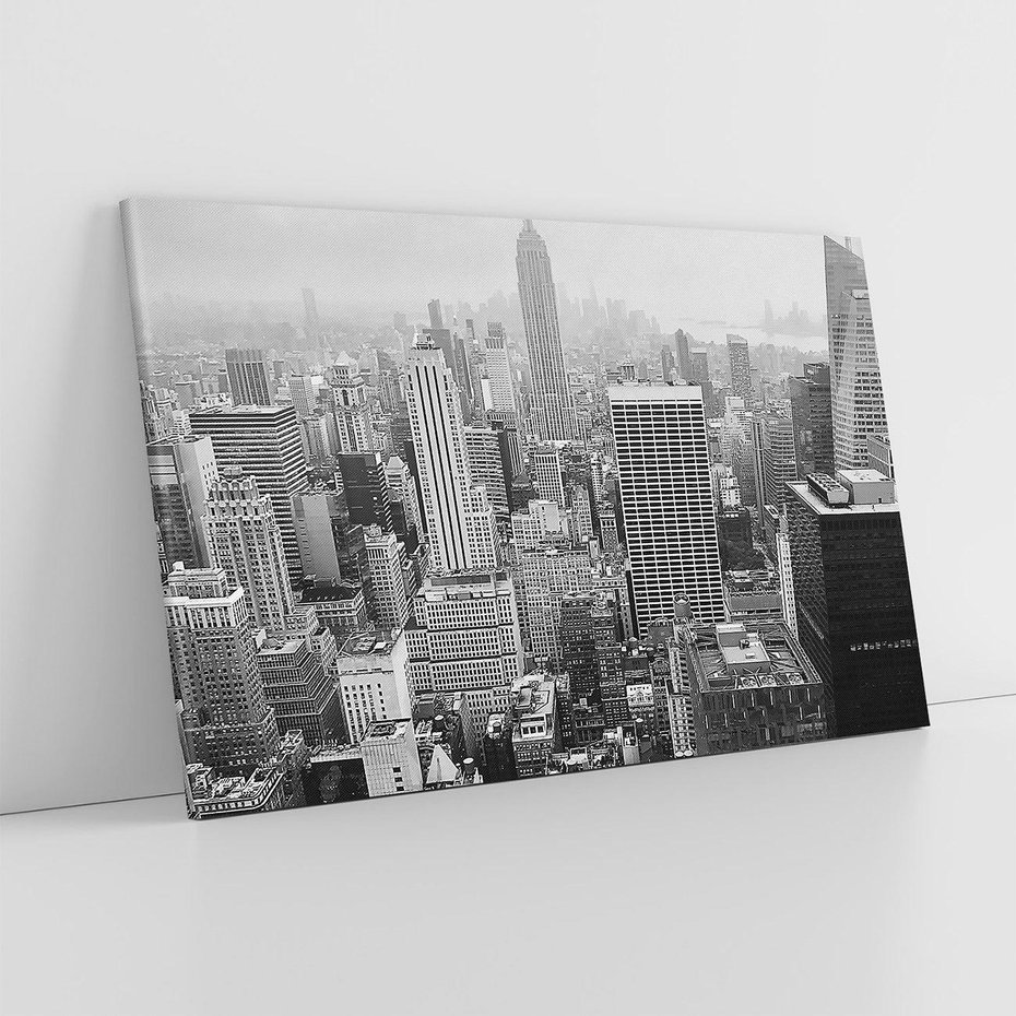 Obraz na płótnie 100x70 - Majestatyczne Wysokości - Nowy Jork, wieżowce