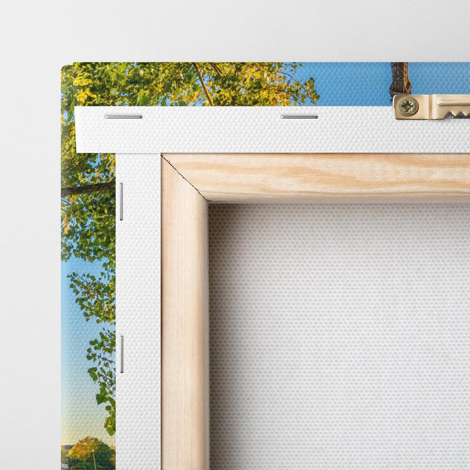 Obraz na płótnie 40x40 - Wieża Eiffla w blasku - Paryż, Francja