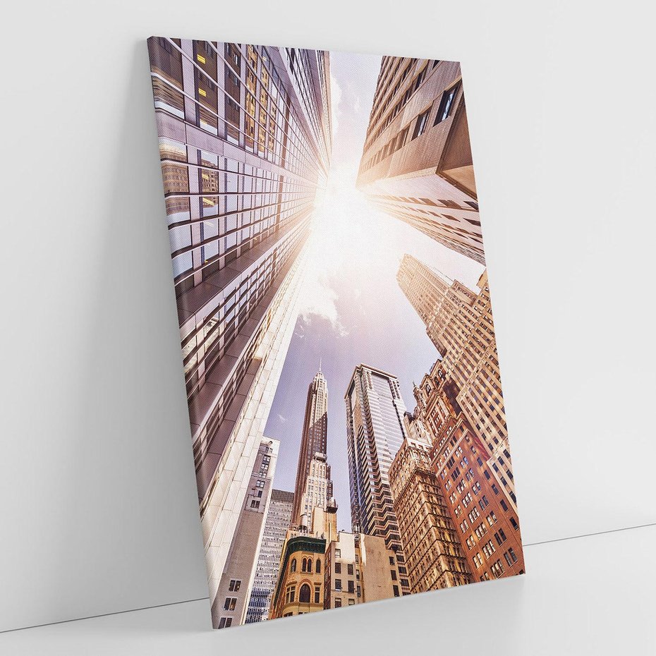 Obraz na płótnie 50x70 - Oczami artysty - miasto, perspektywa