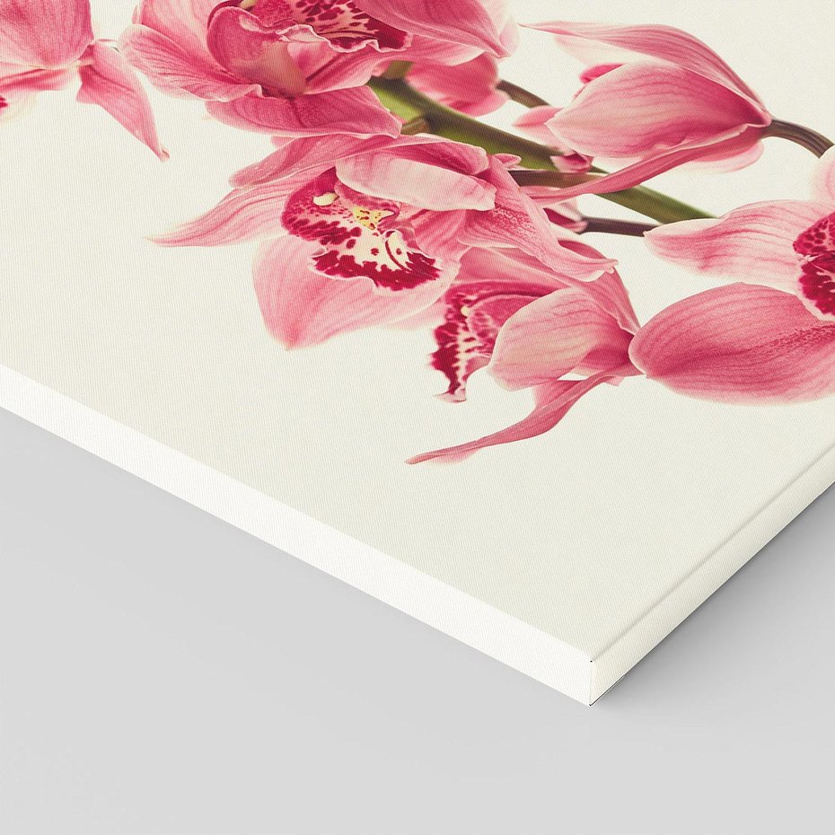 Obraz na płótnie 50x70 - Orchidea w spa - relaks - orchidea, spa