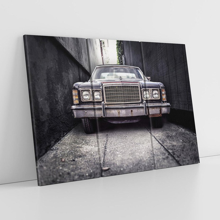 Obraz na płótnie 120x80 - Retro Samochód - Pojazd Z Przeszłości - retro, samochód