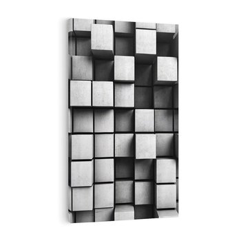 Obraz na płótnie 80x120 - Geometryczne Elegancje - nowoczesny, geometryczny