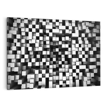 Obraz na płótnie 100x70 - Abstrakcyjne wizje w 3D - 3D, abstrakcja