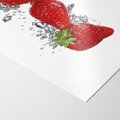 Plakat bez ramy 30x40 - Aromatyczne truskawki w pełnym rozkwicie - truskawki, owoce