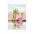 Plakat bez ramy 50x70 - Harmonia i relaks - spa, bambus