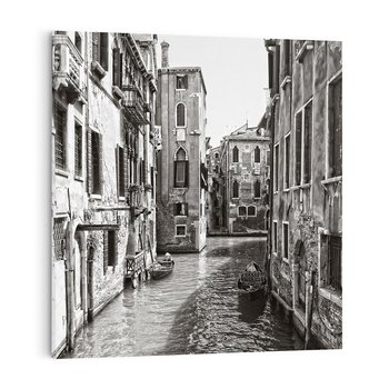 Obraz na płótnie 40x40 - Zabłądzić w Wenecji - wenecja, kanały
