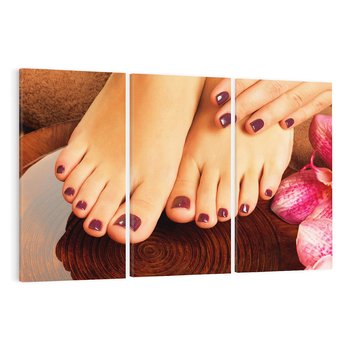Obraz na płótnie 120x80 - Manicure i Pedicure - manicure, pedicure