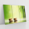 Obraz na płótnie 120x80 - Relaks i Ukojenie - SPA, bambus