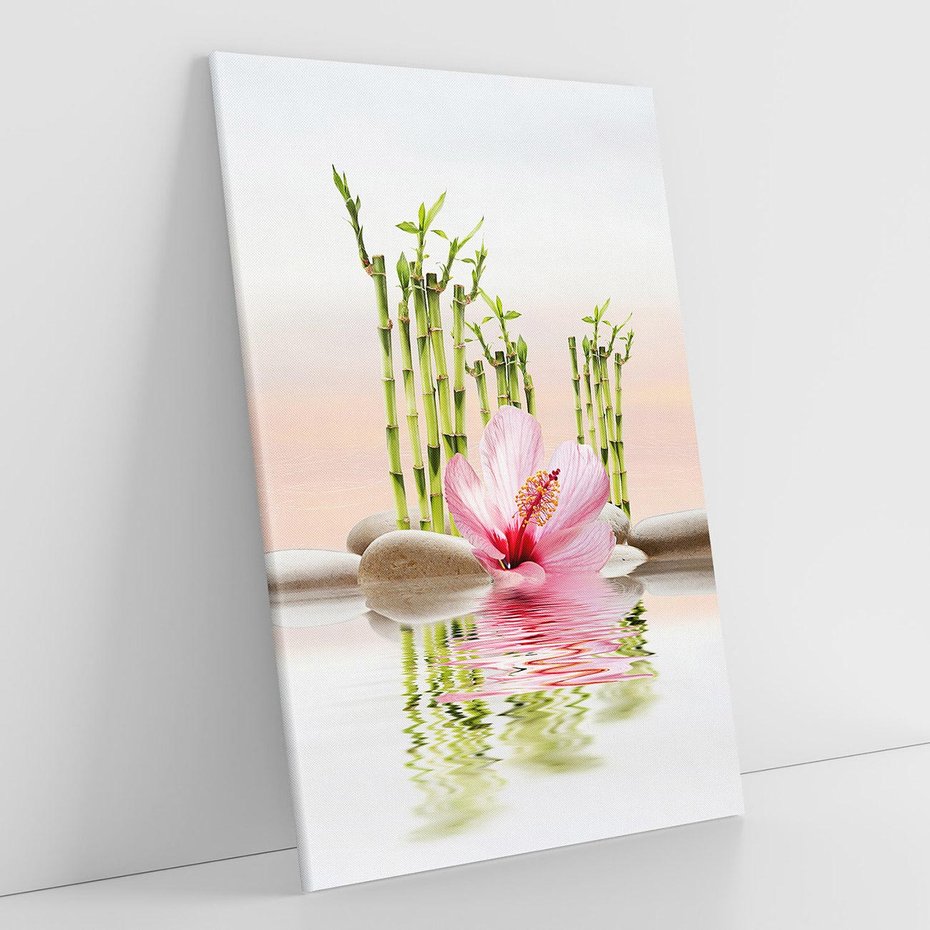 Obraz na płótnie 80x120 - Harmonia i relaks - spa, bambus