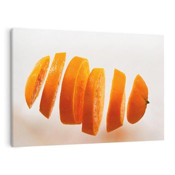 Obraz na płótnie 120x80 - Pomarańcza - Owocowa Eksplozja - pomarańcza, owoc