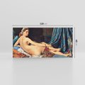 Obraz na płótnie 120x60 - "Grande Odalisque" (1814) Jean Auguste Dominique Ingres - Reprodukcja - reprodukcja, obraz na płótnie
