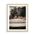 Plakat w ramie 50x70 - Fotografia w Ciepłych Barwach - odcienie brązu, fotografia - rama drewno