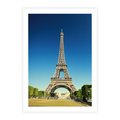 Plakat bez ramy 40x50 - Ikoniczny symbol miasta - wieża, Eiffla