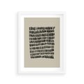 Plakat w ramie 30x40 - Echa Zapomnianych Wymiarów - nowoczesna sztuka, plakat - rama biała
