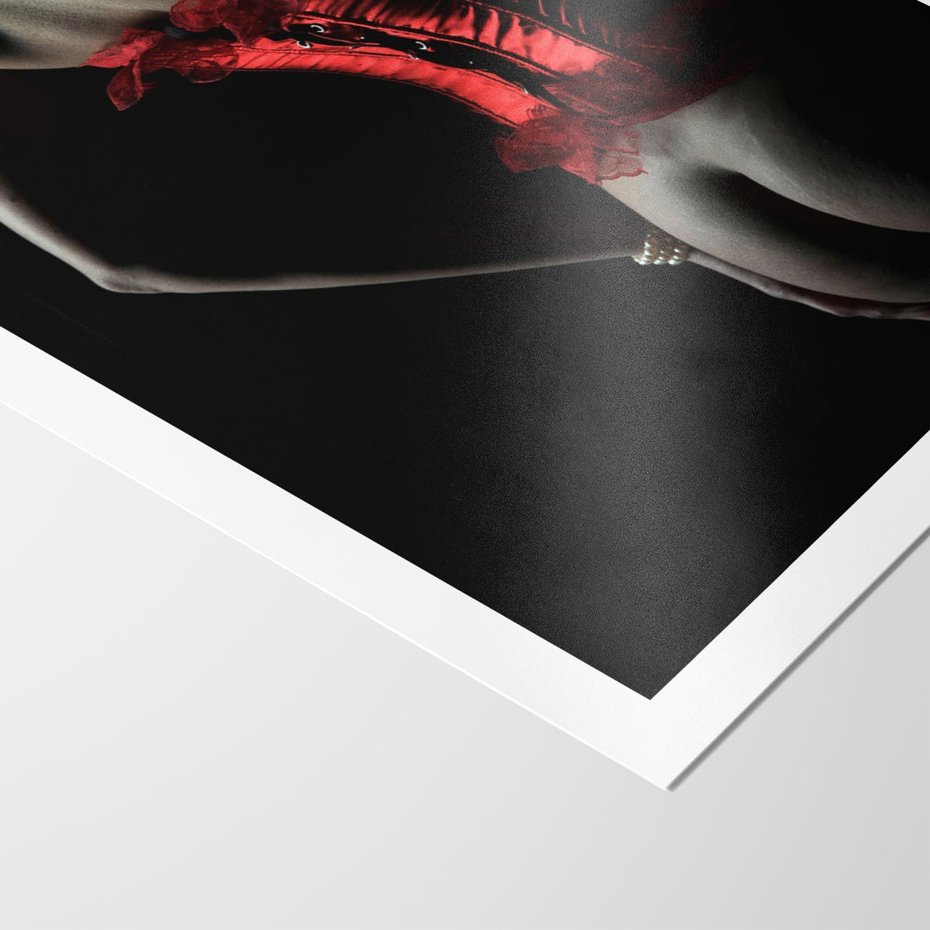 Plakat bez ramy 21x30 - Piękno i Siła - akt, kobieta