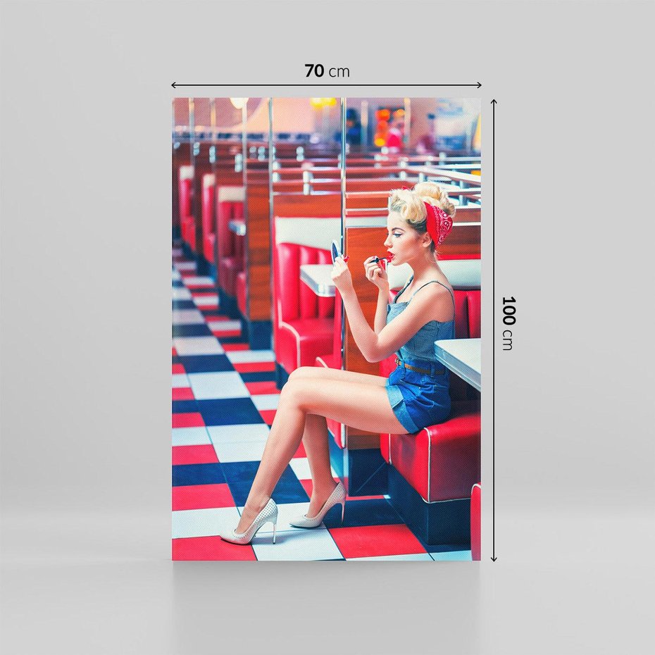 Obraz na płótnie 70x100 - Ikoniczna Uroda - retro, Marylin Monroe