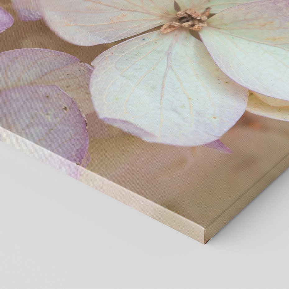 Obraz na płótnie 120x40 - Kwiatowy taniec - kwiaty, hortensje