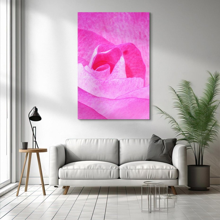 Obraz na płótnie 50x70 - Kwiaty w harmonii z naturą - kwiat, kwiaty