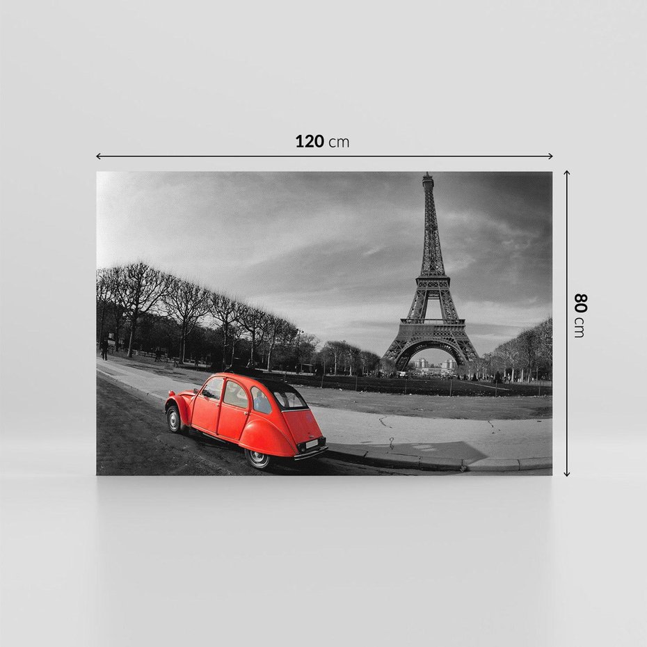 Obraz na płótnie 120x80 - Paryż Wieża Eiffla - Paryż, Wieża