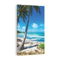 Obraz na płótnie 70x100 - Raj na Tropikalnej Wyspie - tropikalna, wyspa