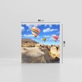 Obraz na płótnie 80x80 - Kolorowe Balony nad Turcją - balony, turcja