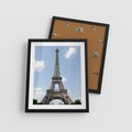 Plakat w ramie 40x50 - Paryż z wieżą Eiffla - Eiffla, Paryż - rama czarna