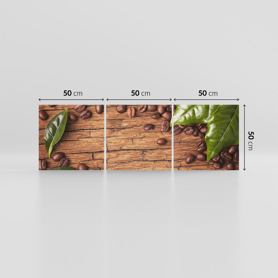 Obraz na płótnie 150x50 - Zmysłowa kawa: aromat i smak - kawa