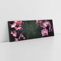 Obraz na płótnie 120x40 - Harmonia i relaks - orchidea, kwiat