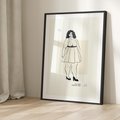 Plakat bez ramy 30x40 - Ekspresja Wewnętrznych Emocji - kobieta, samoakceptacja