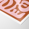 Plakat bez ramy 21x30 - Migotliwe Boho Marzenia - abstrakcyjny obraz, plakat