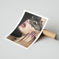 Plakat bez ramy 40x50 - Piękno na tipsach - beauty, manicure