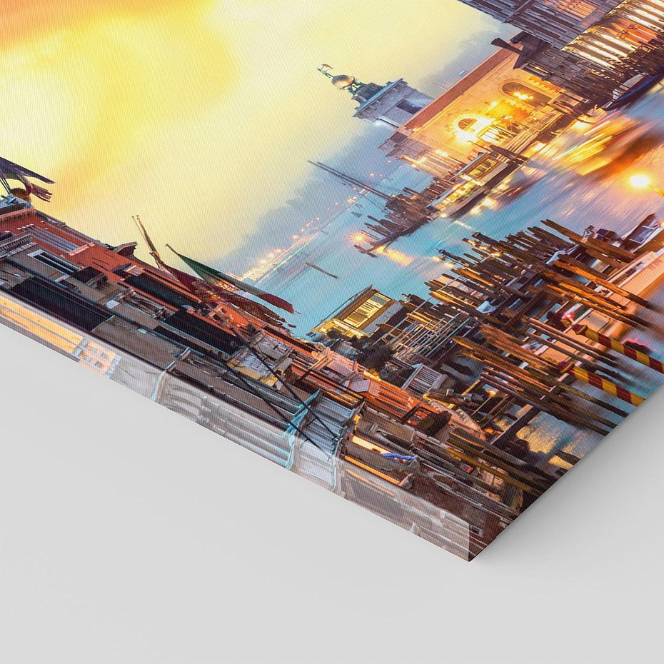 Obraz na płótnie 150x50 - Wenecja: miasto zakochanych - Wenecja, Włochy