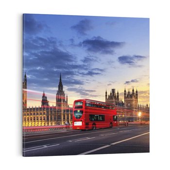Obraz na płótnie 50x50 - Big Ben - ikona Londynu - Londyn, Big Ben