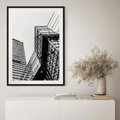 Plakat bez ramy 50x70 - Fotografia Wieżowców - architektura, budynki