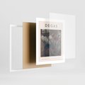 Plakat w ramie 40x50 - Elegancja Baletu na Plakacie - reprodukcja, degas - rama biała