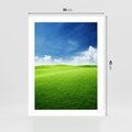 Plakat bez ramy 30x40 - Łąka pod Niebem - łąka, niebo