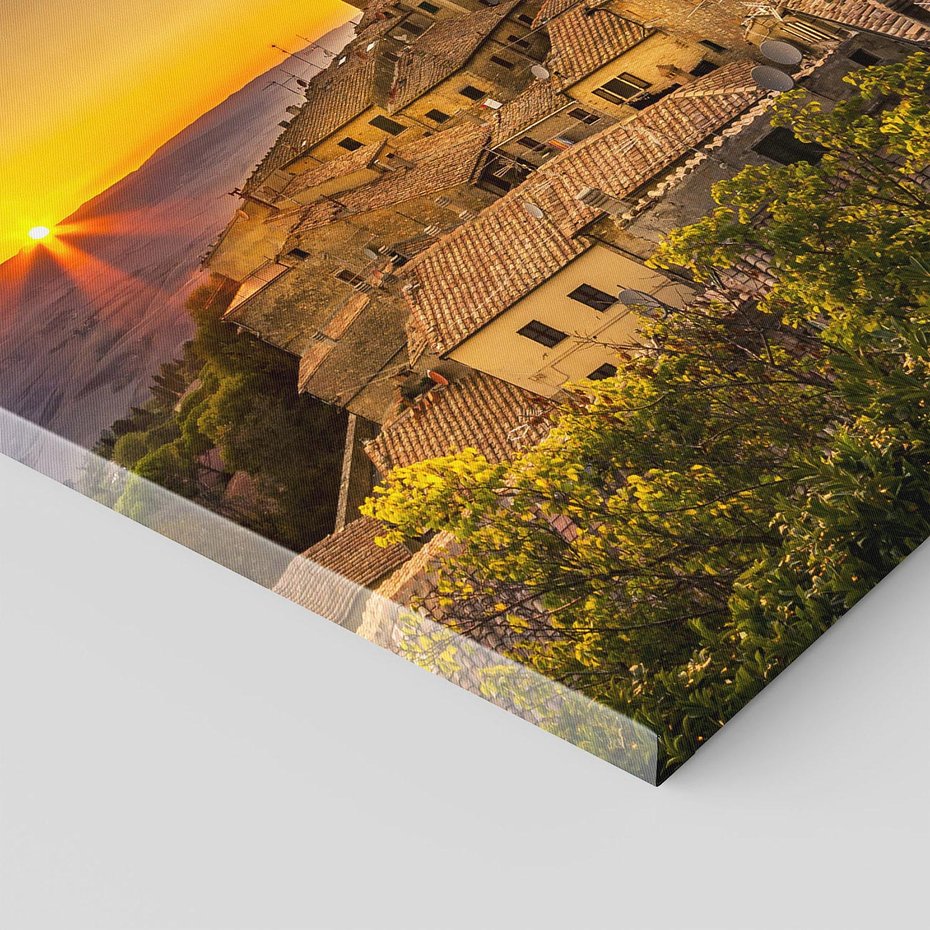 Obraz na płótnie 30x30 - Urok włoskiej przyrody - toscania, Włochy