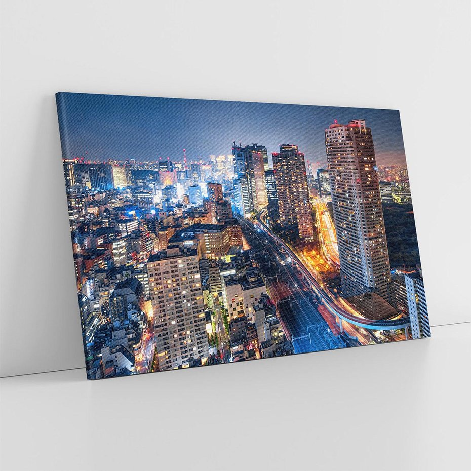 Obraz na płótnie 120x80 - Błyskawica w Azji - Tokio, Japonia