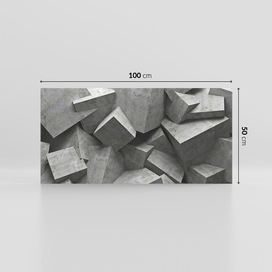 Obraz na płótnie 100x50 - Abstrakcja w Trzech Wymiarach - 3D, abstrakcja