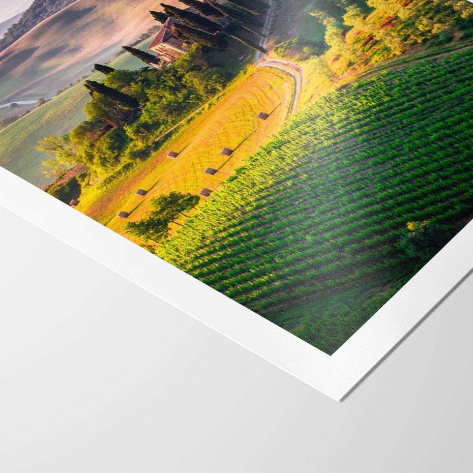 Plakat bez ramy 21x30 - Pejzaż w perspektywie - pejzaż, perspektywa