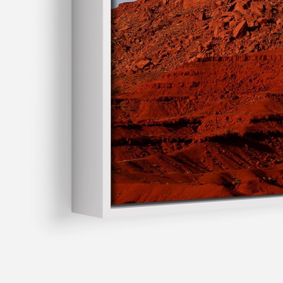 Obraz w ramie 50x70 - Wielki Kanion - majestat pustyni - Wielki Kanion, pustynia - rama biała