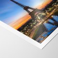 Plakat bez ramy 21x30 - Wieża Eiffla w Innej Odsłonie - wieża, Eiffla