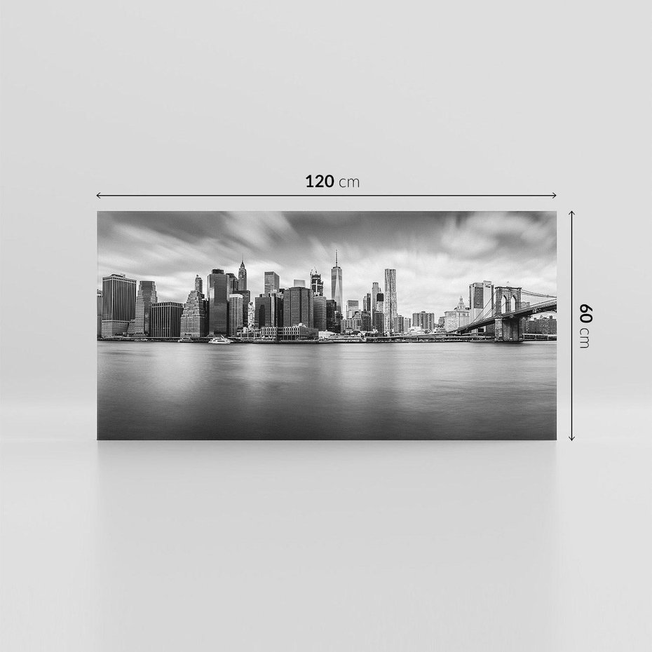 Obraz na płótnie 120x60 - Nowy Jork o zmierzchu - Nowy Jork, niebo