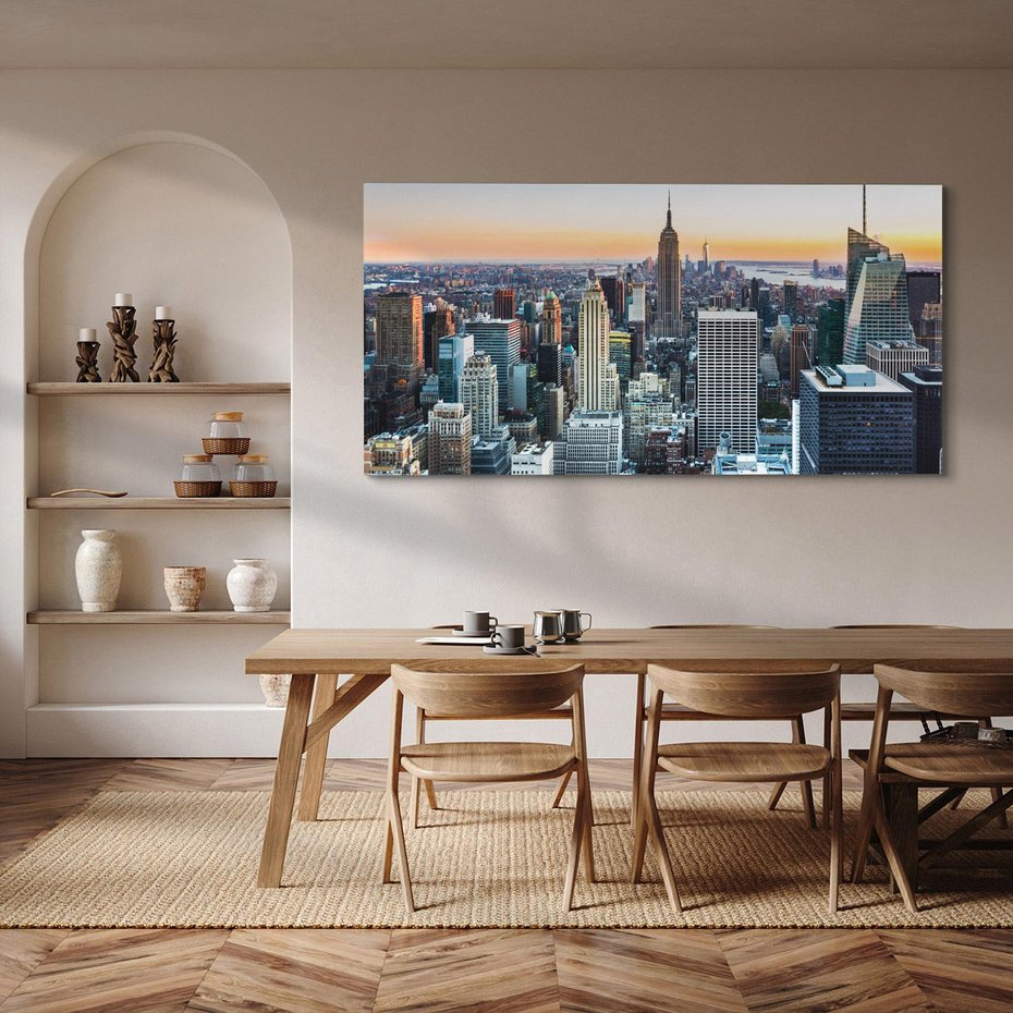 Obraz na płótnie 120x60 - Pulsujący Nowy Jork - New York, miasto