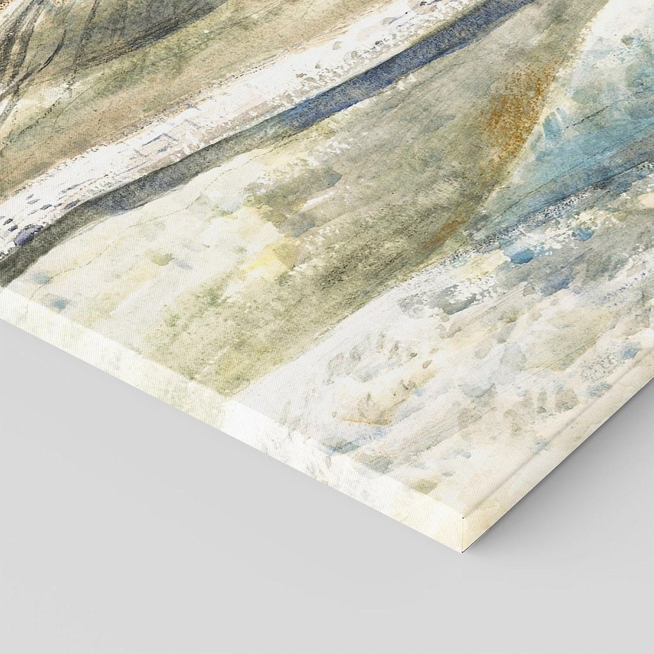 Obraz na płótnie 80x120 - Moonrise over Cleeve Hill (1945), Paul Nash - Reprodukcja - reprodukcja, obraz na płótnie