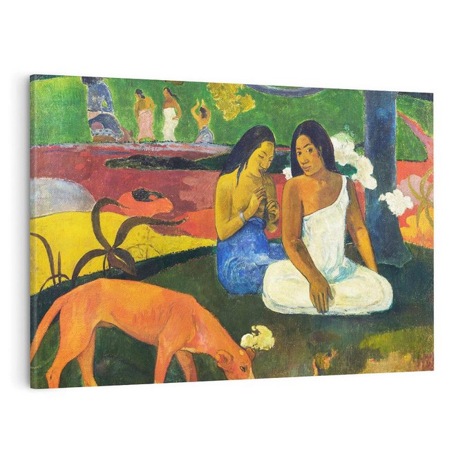 Obraz na płótnie 120x80 - Arearea 1892, Paul Gauguin - Reprodukcja - reprodukcja, obraz na płótnie