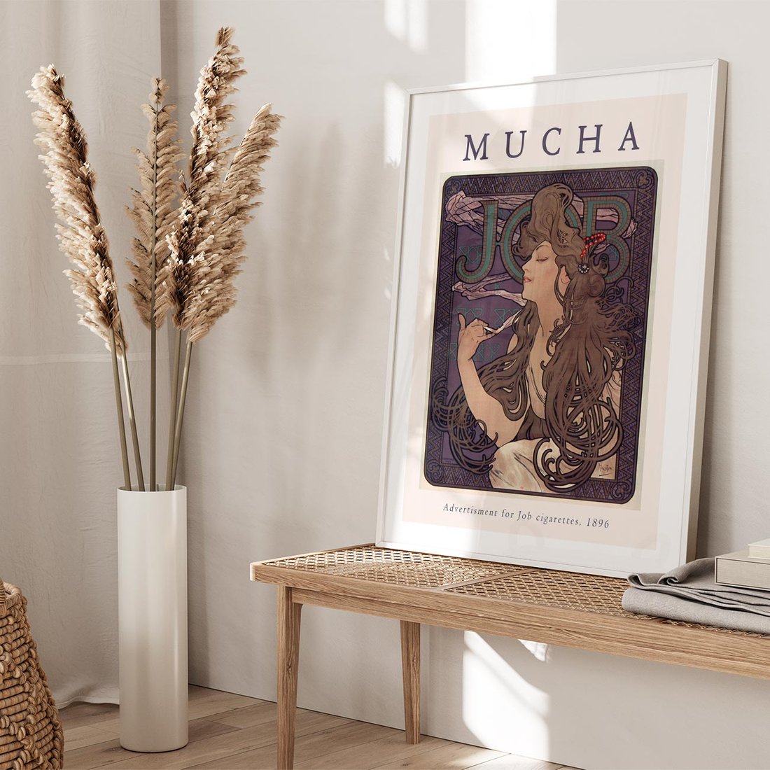 Plakat bez ramy 50x70 - Reprodukcja A.Mucha - Mucha, plakat z reprodukcją