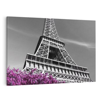 Obraz na płótnie 120x80 - Urok Eiffla w Paryżu - Eiffla, Paryż